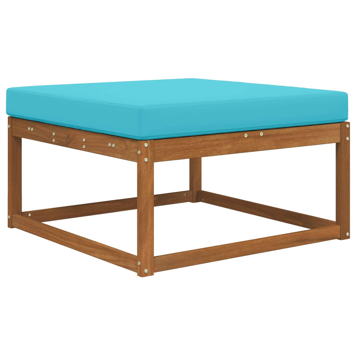 Udendørs Sofa Pude Polyester Turkis 80 x 80 cm