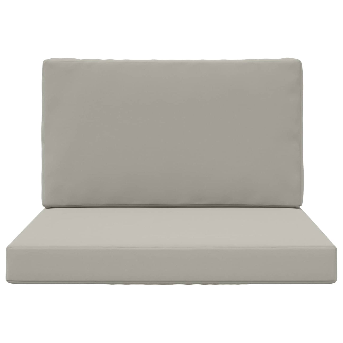 Udendørs Sofa Pude Polyester Grå 80 x 80 cm