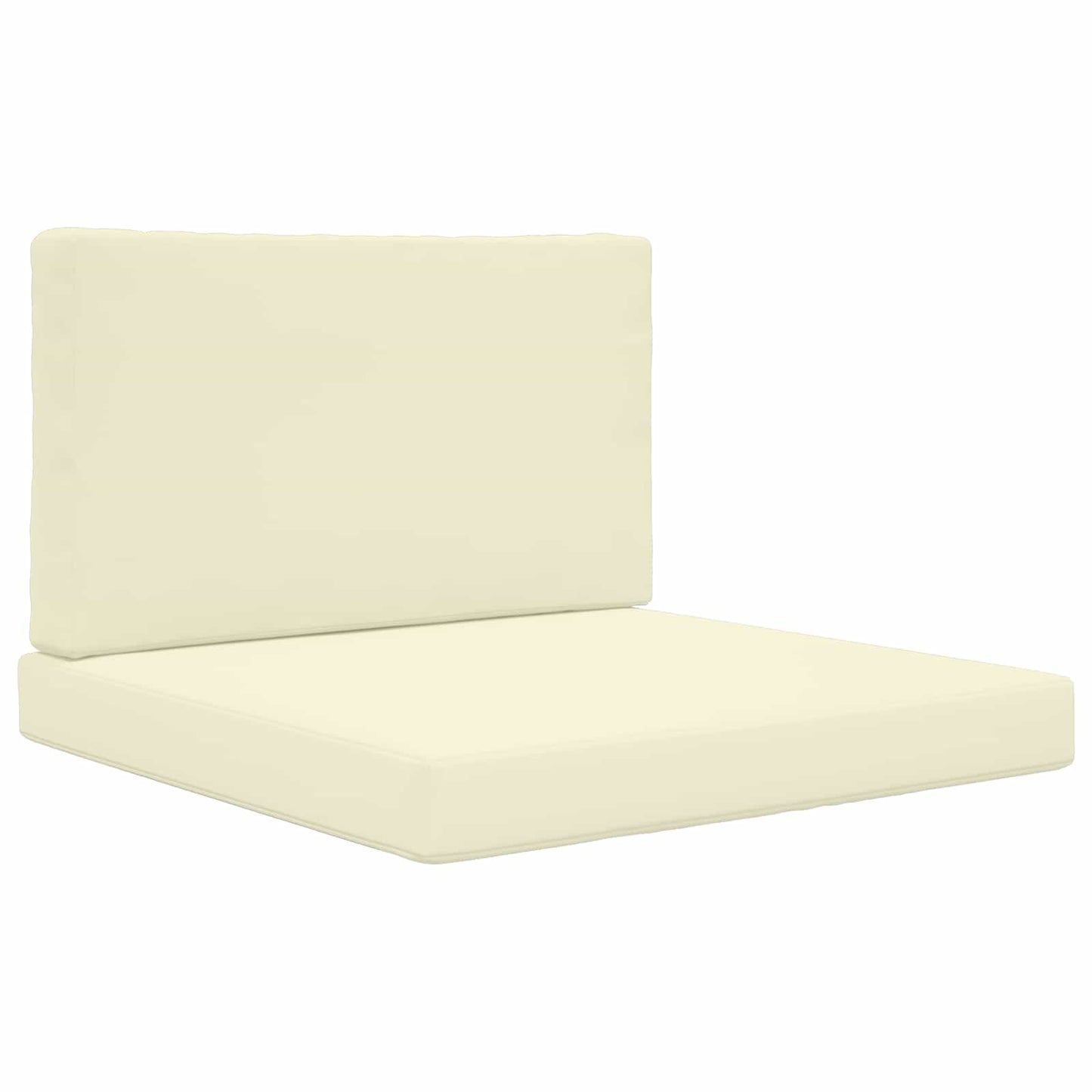 Udendørs Sofa Pude Polyester Cremefarvet 80 x 80 cm