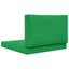 Udendørs Sofa Pude Polyester Grøn 80 x 80 cm