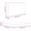 Udendørs Sofa Pude Polyester Grøn 80 x 80 cm