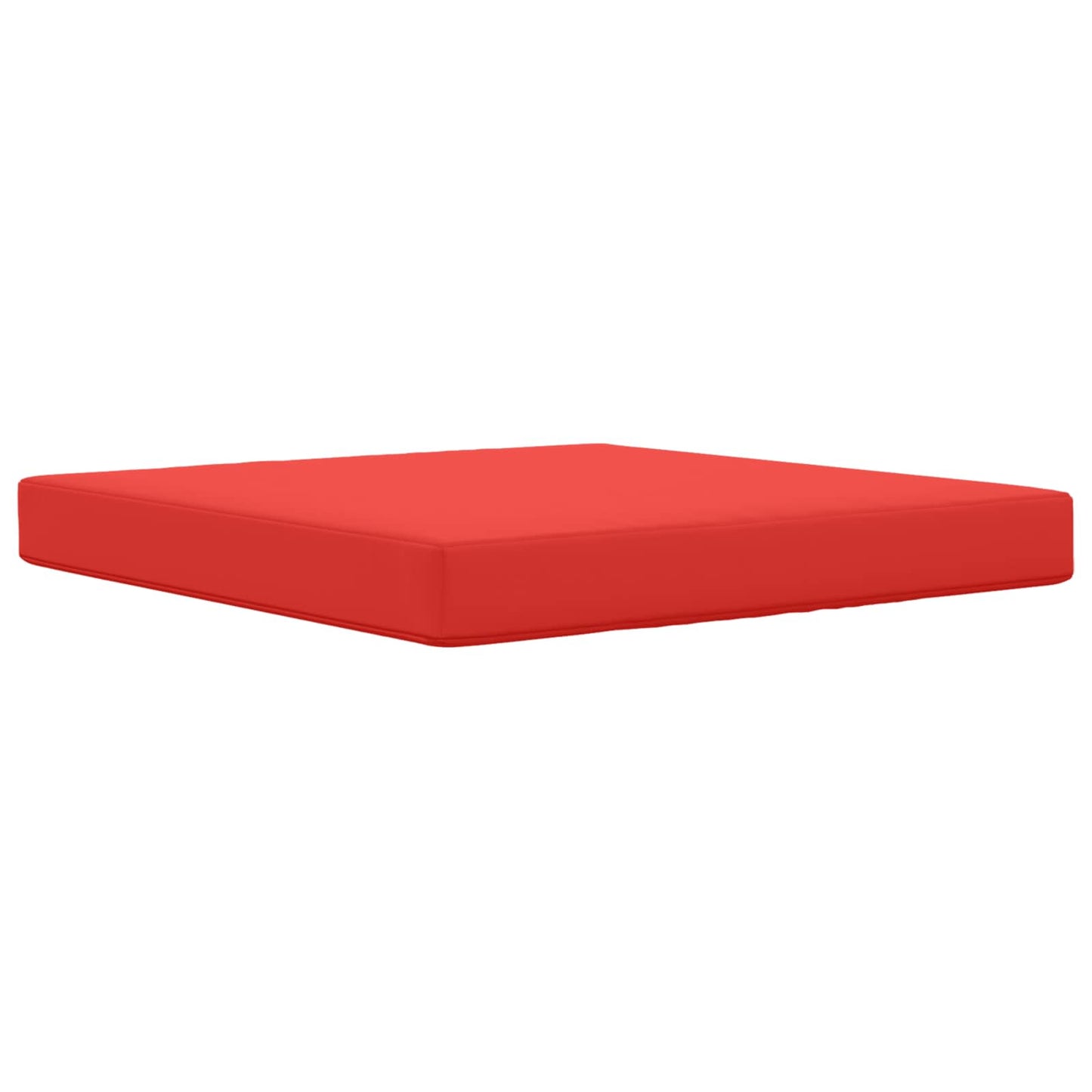 Udendørs Sofa Pude Polyester Rød 80 x 80 cm