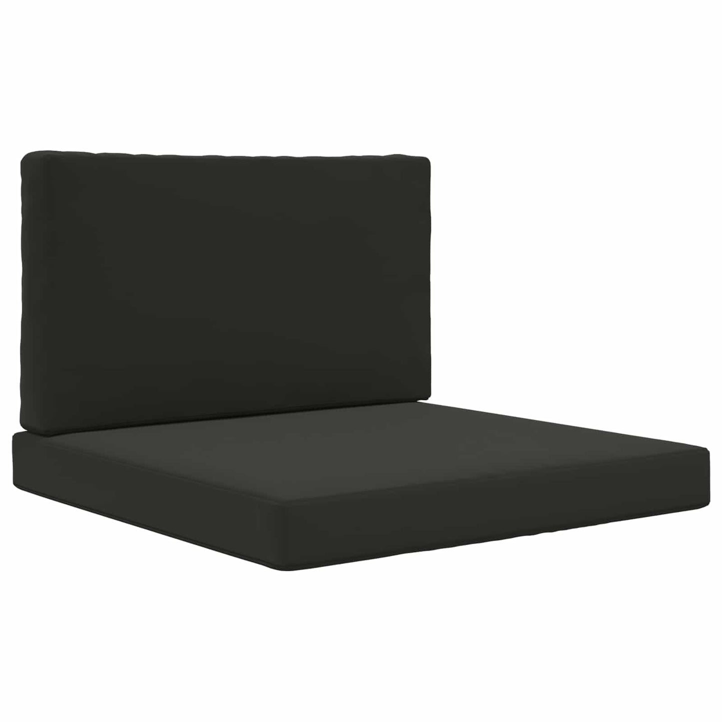 Udendørs Sofa Pude Polyester Sort 80 x 80 cm