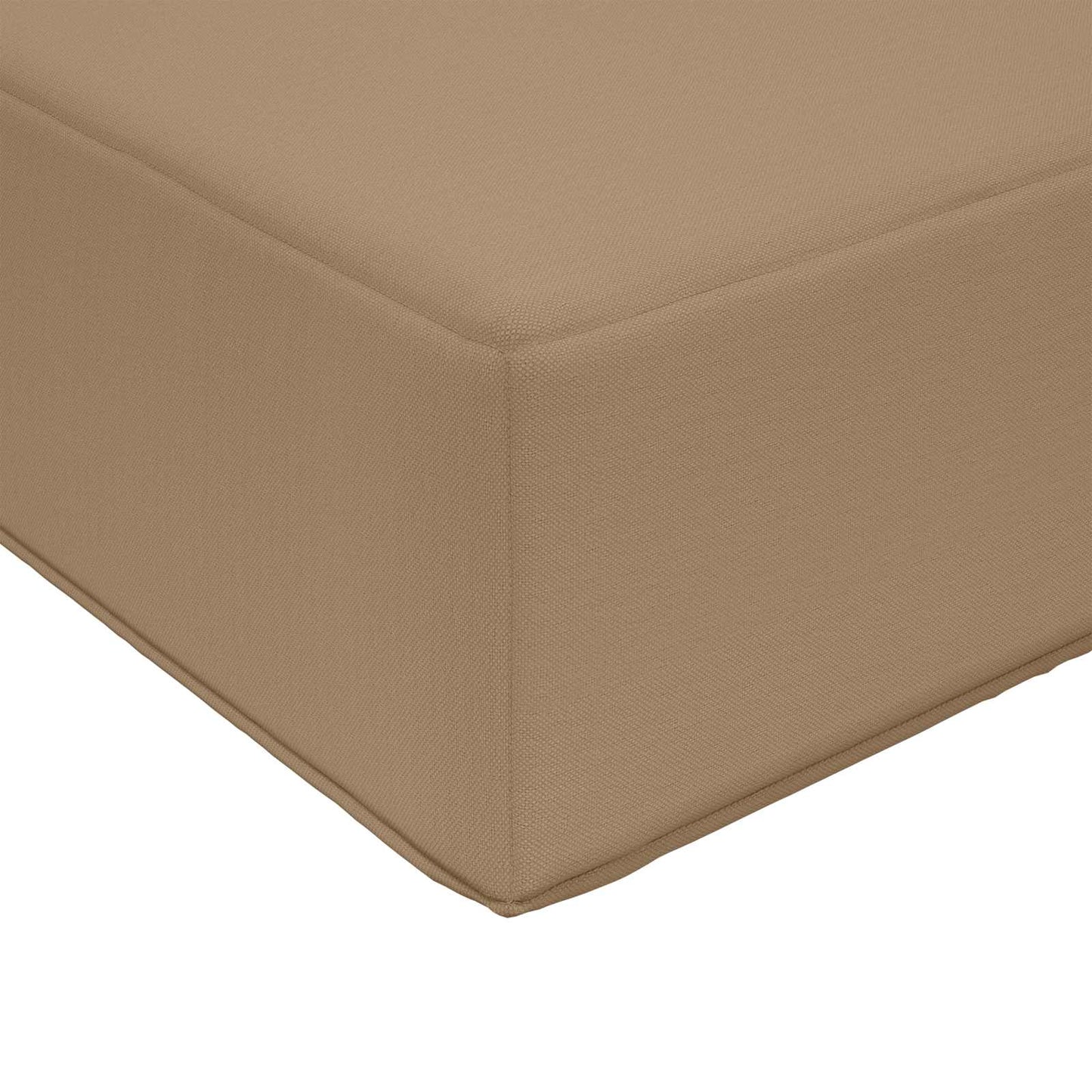 Udendørs Sofa Pude Polyester Gråbrun 80 x 80 cm