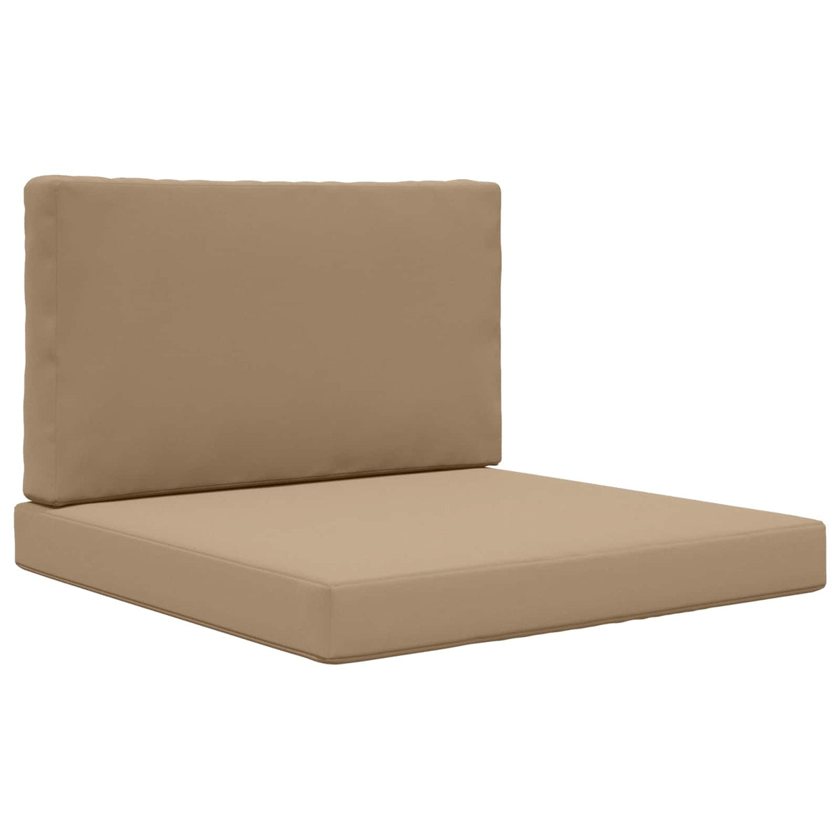 Udendørs Sofa Pude Polyester Gråbrun 80 x 80 cm