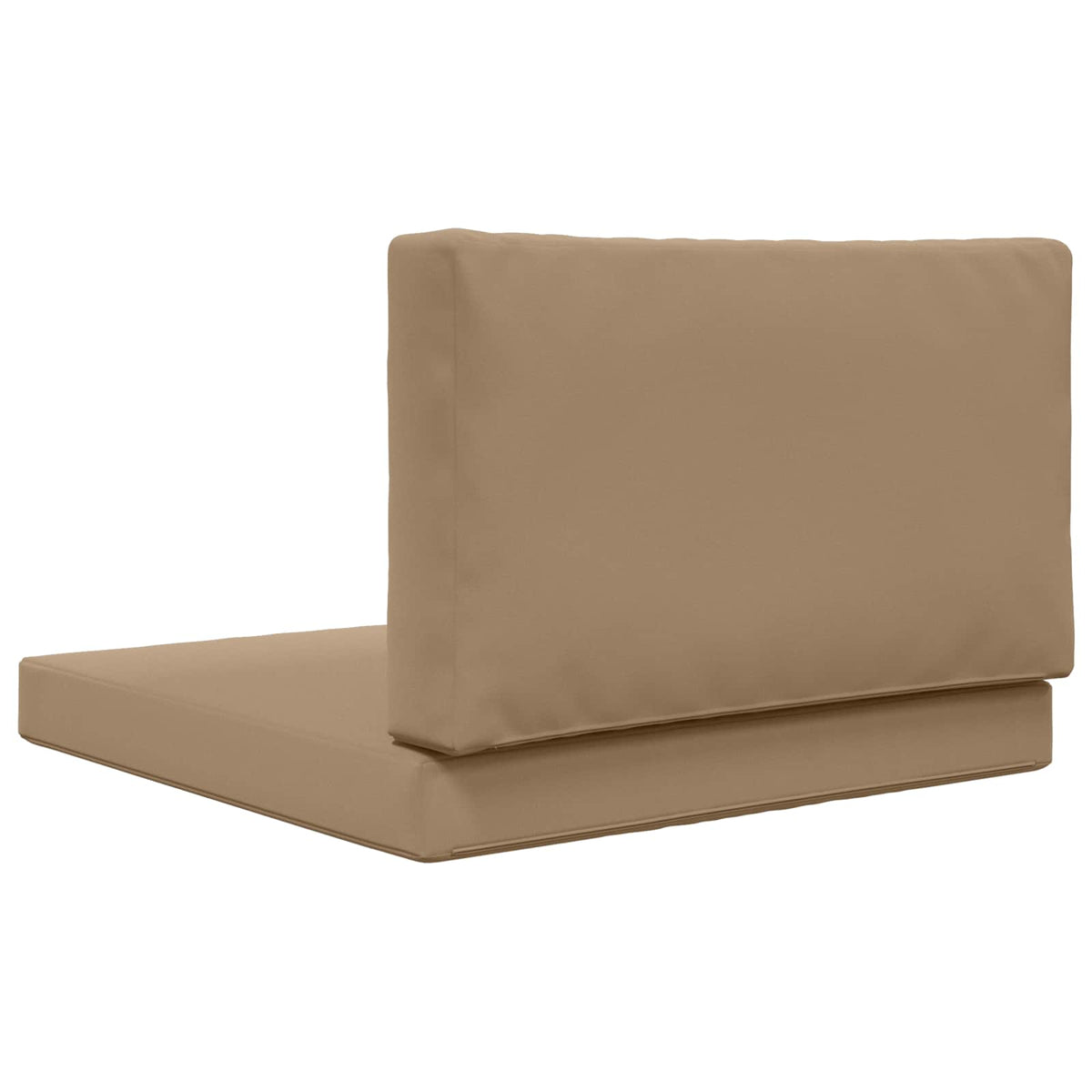 Udendørs Sofa Pude Polyester Gråbrun 80 x 80 cm