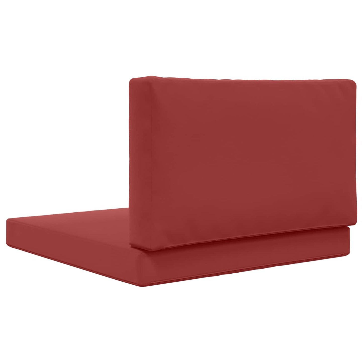 Udendørs Sofa Pude Polyester Vinrød 80 x 80 cm