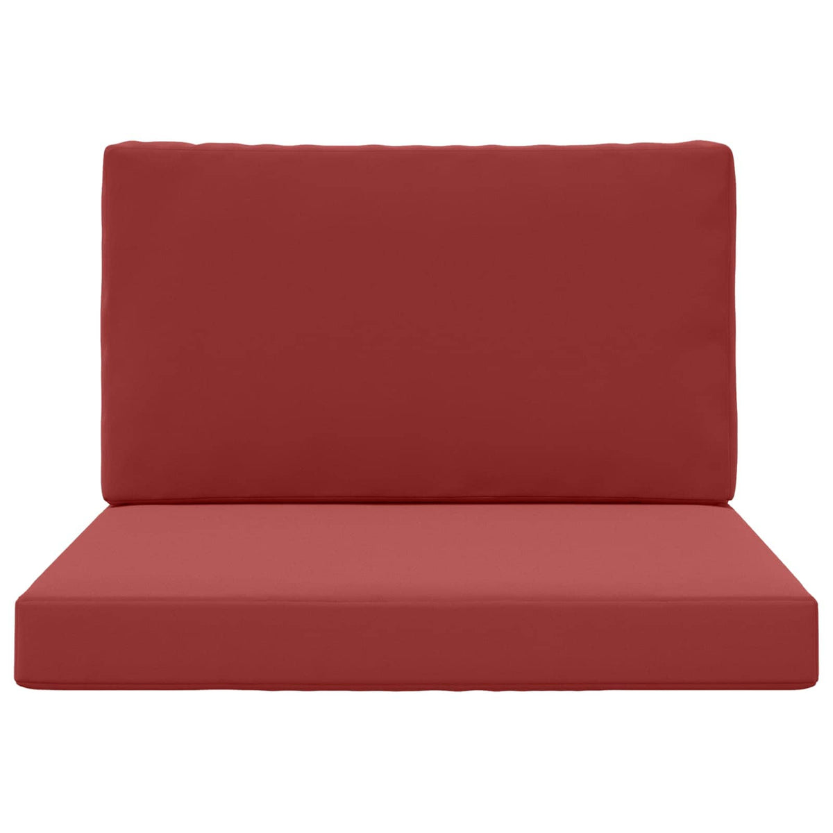 Udendørs Sofa Pude Polyester Vinrød 80 x 80 cm