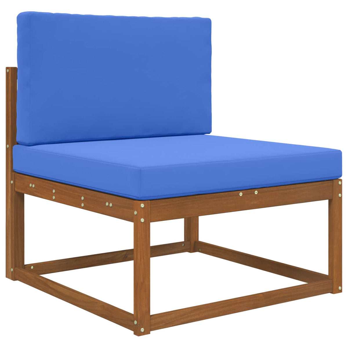 Udendørs Sofa Pude Polyester Kongelig blå 80 x 80 cm