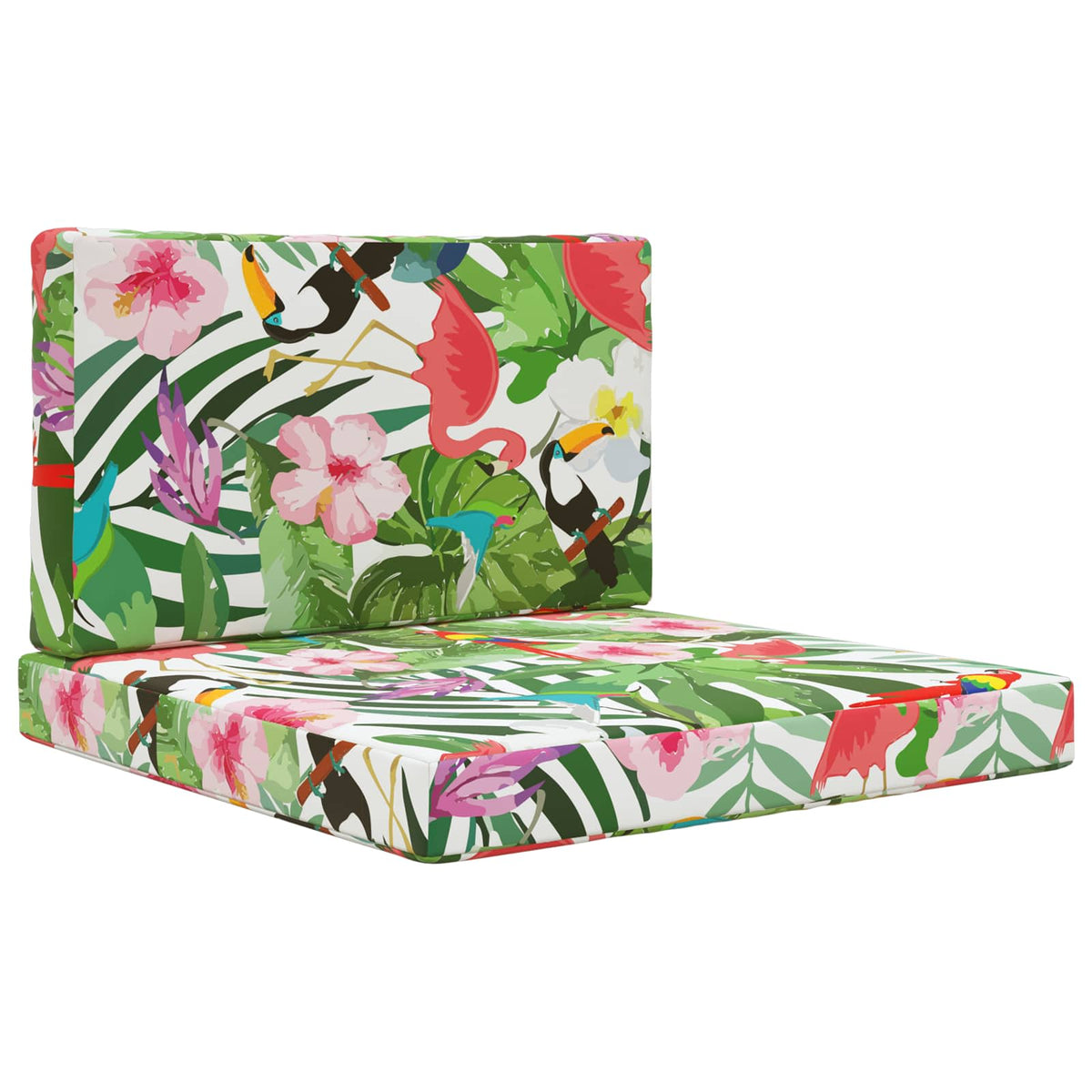 Udendørs Sofa Pude Polyester farverig 80 x 80 cm