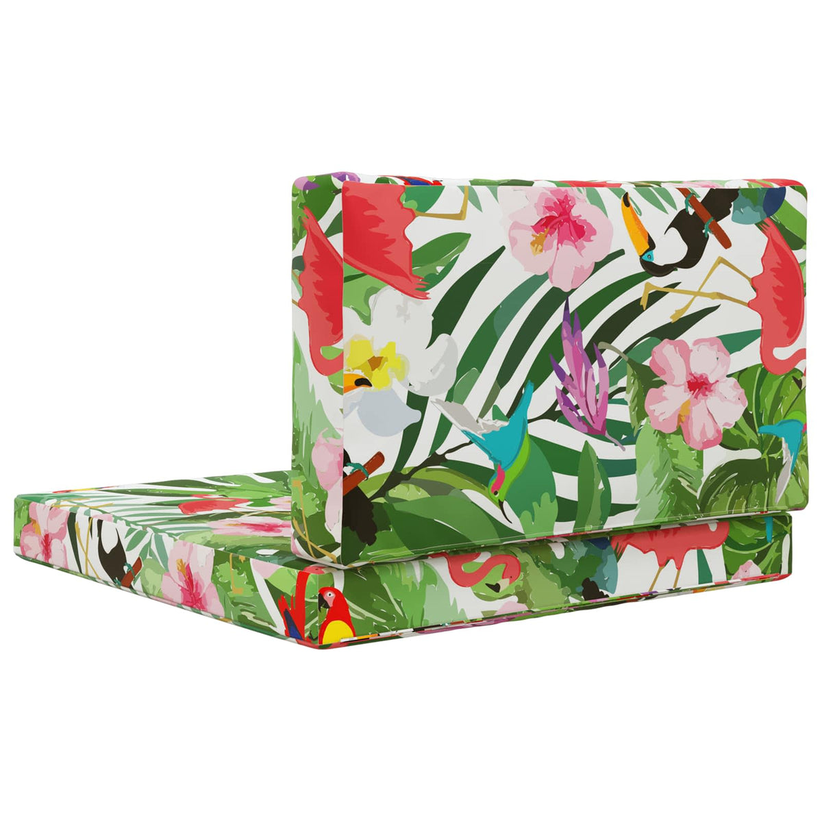 Udendørs Sofa Pude Polyester farverig 80 x 80 cm