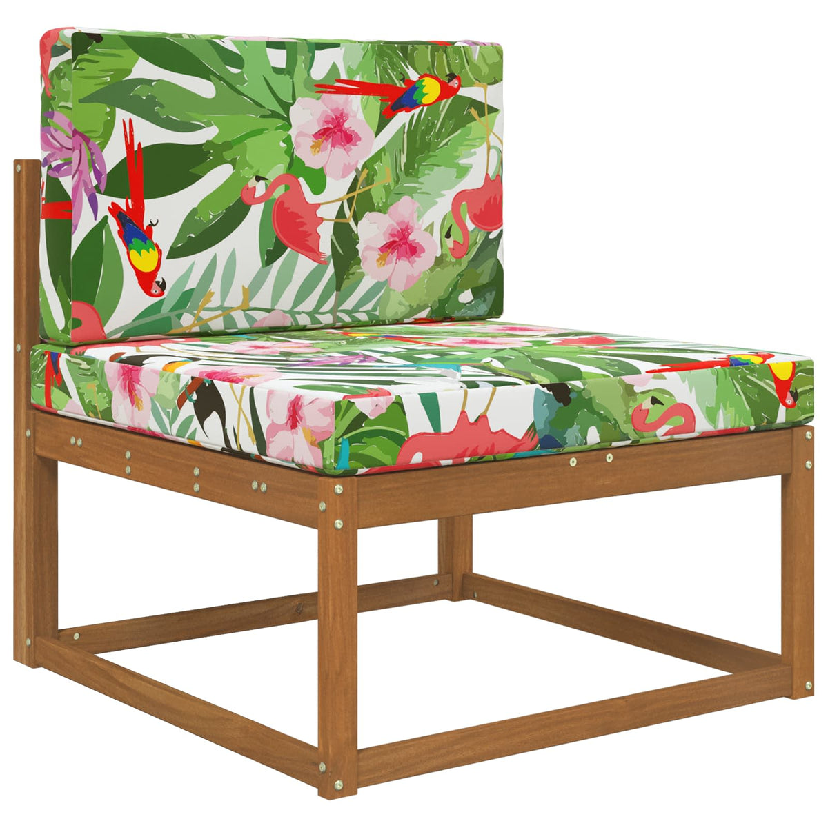 Udendørs Sofa Pude Polyester farverig 80 x 80 cm