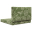 Udendørs Sofa Pude Polyester Bladdesign 80 x 80 cm Bladdesign