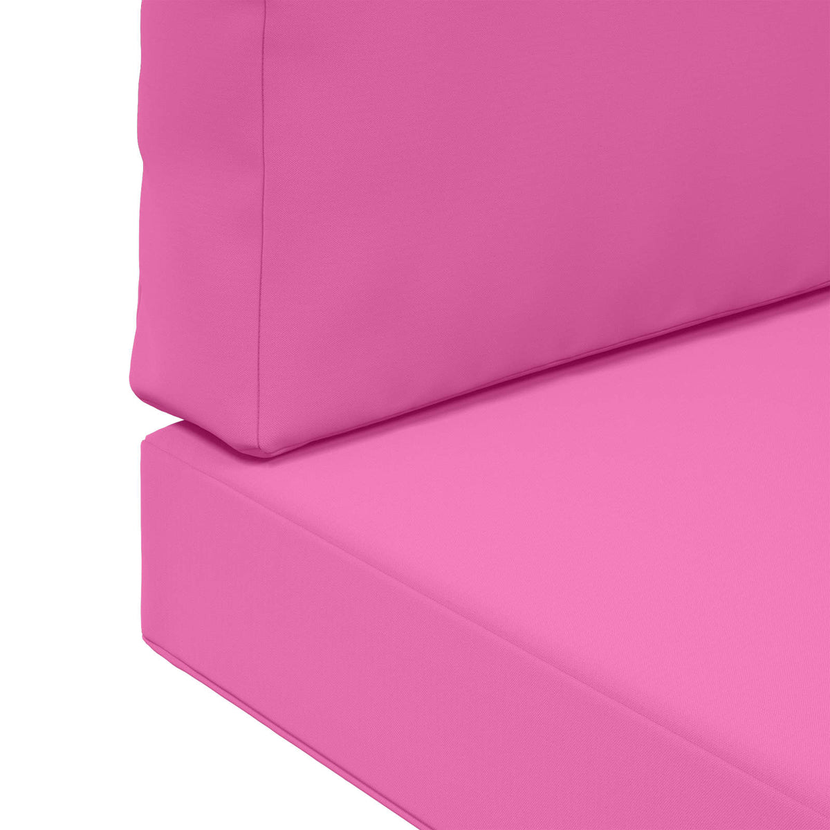 Udendørs Sofa Pude Polyester Lyserød 80 x 80 cm