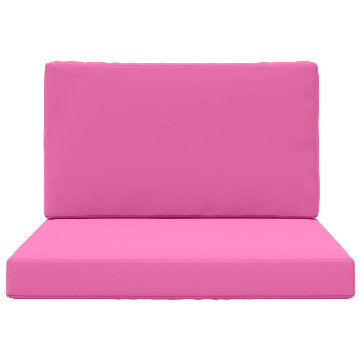 Udendørs Sofa Pude Polyester Lyserød 80 x 80 cm