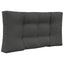 Udendørs Sofa Pude Polyester Antracit 80 x 80 cm