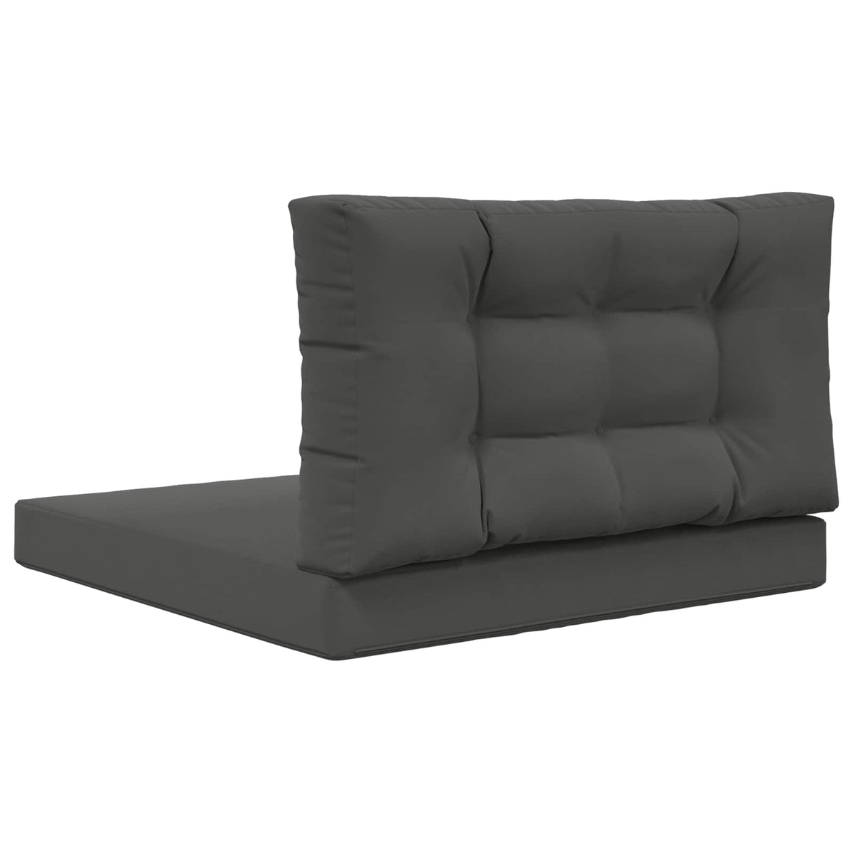 Udendørs Sofa Pude Polyester Antracit 80 x 80 cm