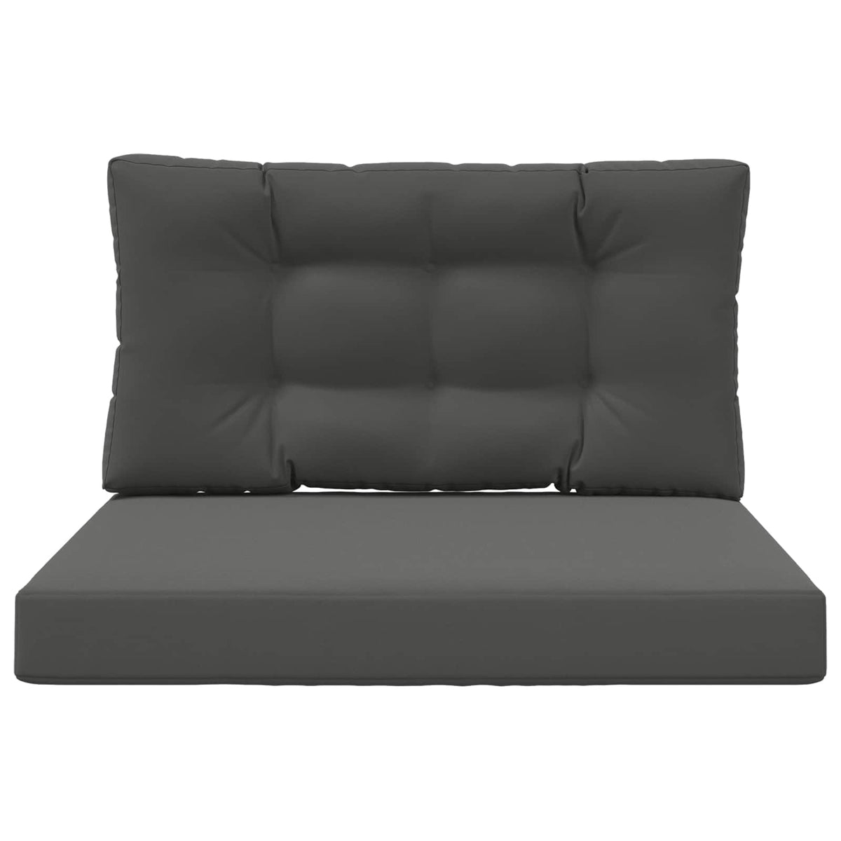 Udendørs Sofa Pude Polyester Antracit 80 x 80 cm