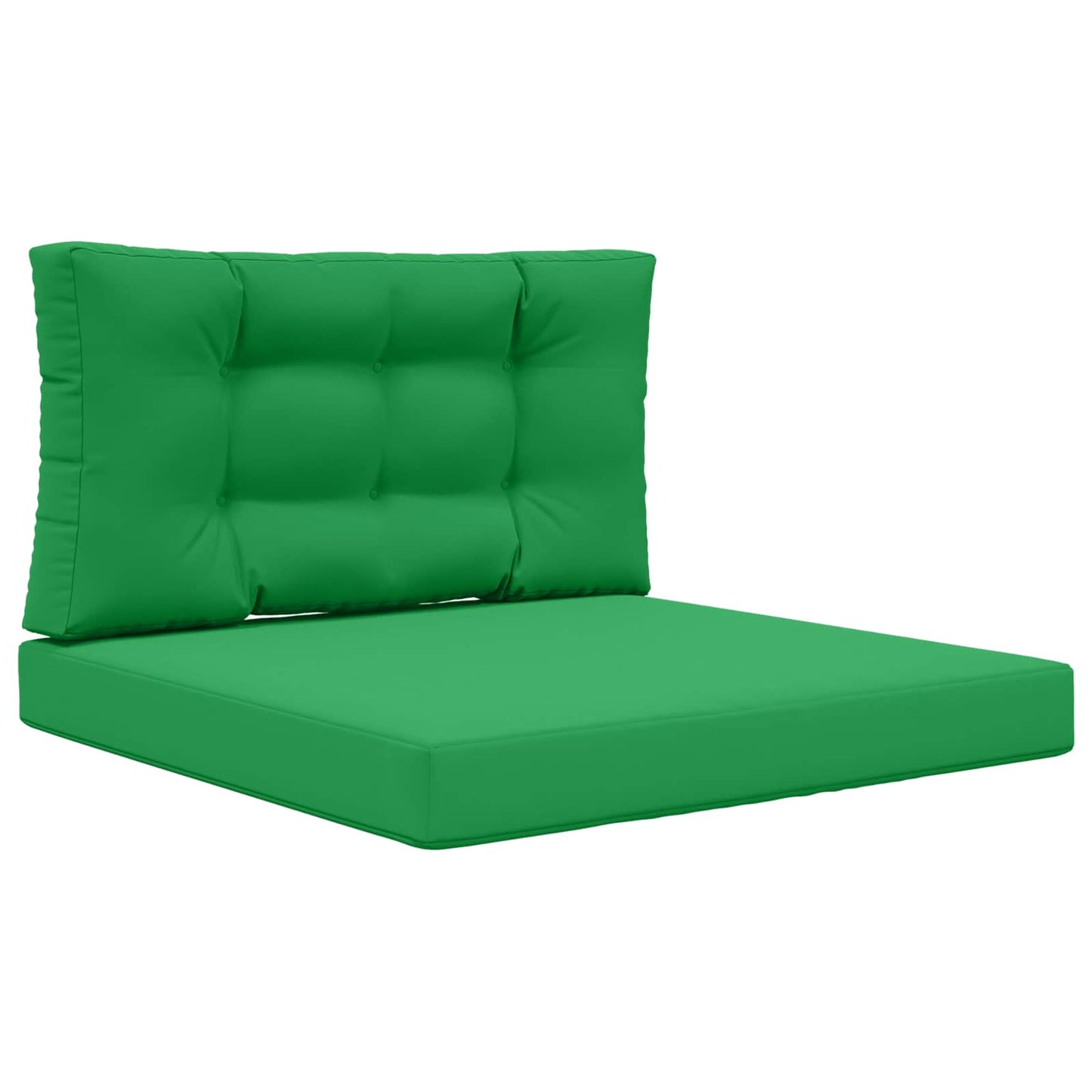 Udendørs Sofa Pude Polyester Grøn 80 x 80 cm