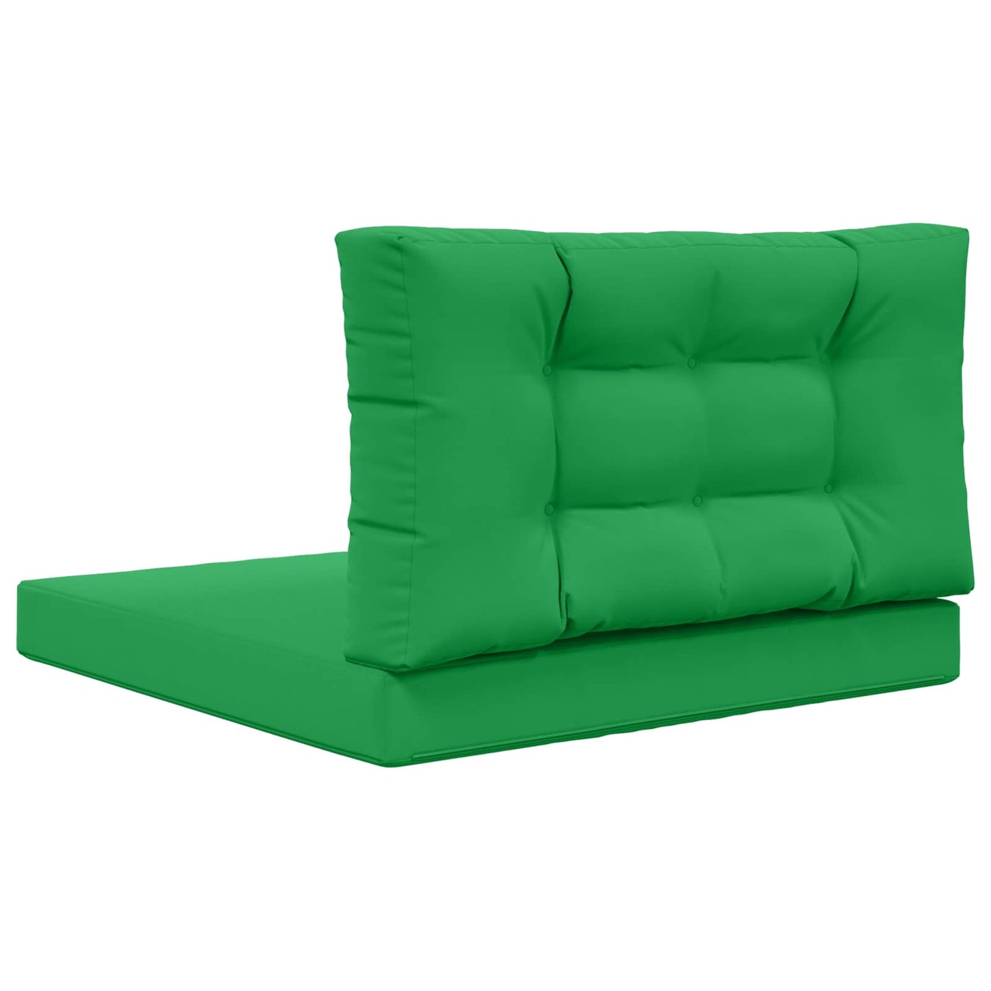 Udendørs Sofa Pude Polyester Grøn 80 x 80 cm