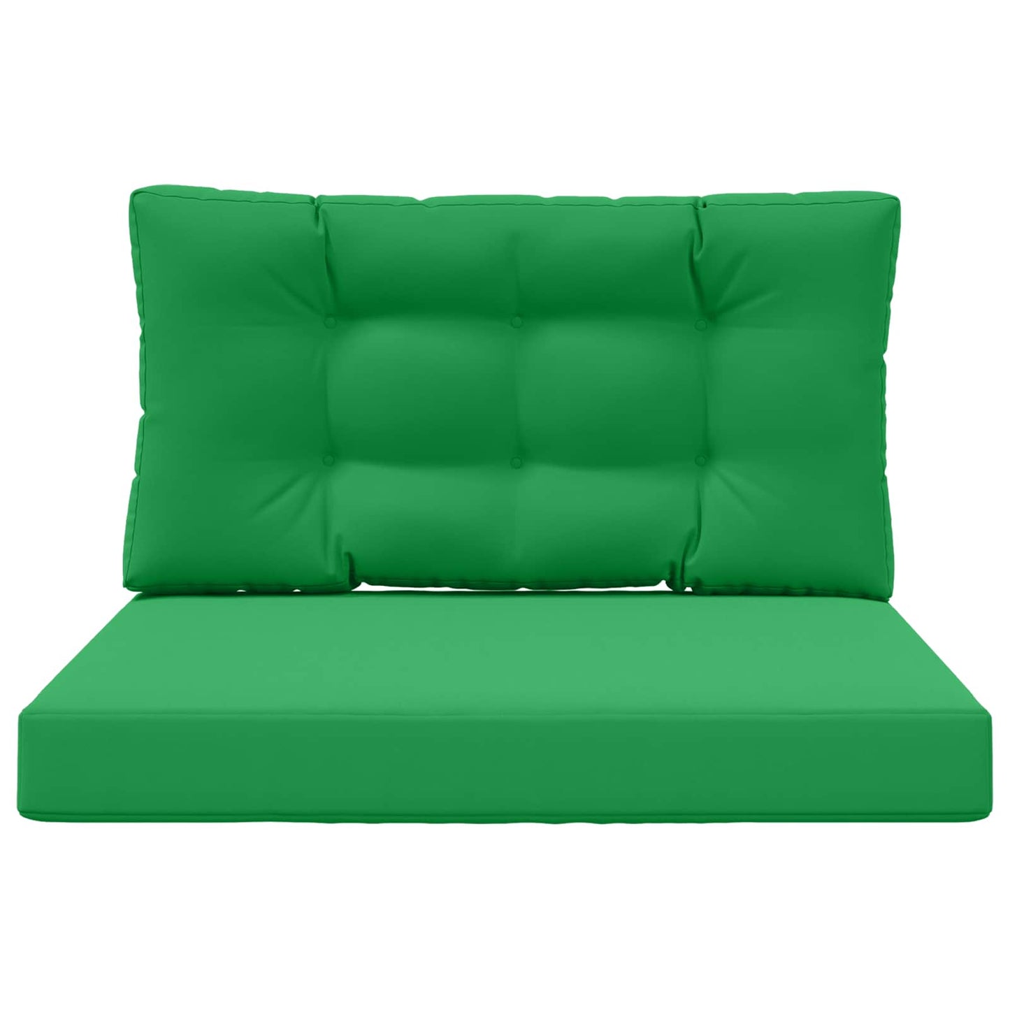 Udendørs Sofa Pude Polyester Grøn 80 x 80 cm