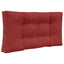 Udendørs Sofa Pude Polyester Vinrød 80 x 80 cm