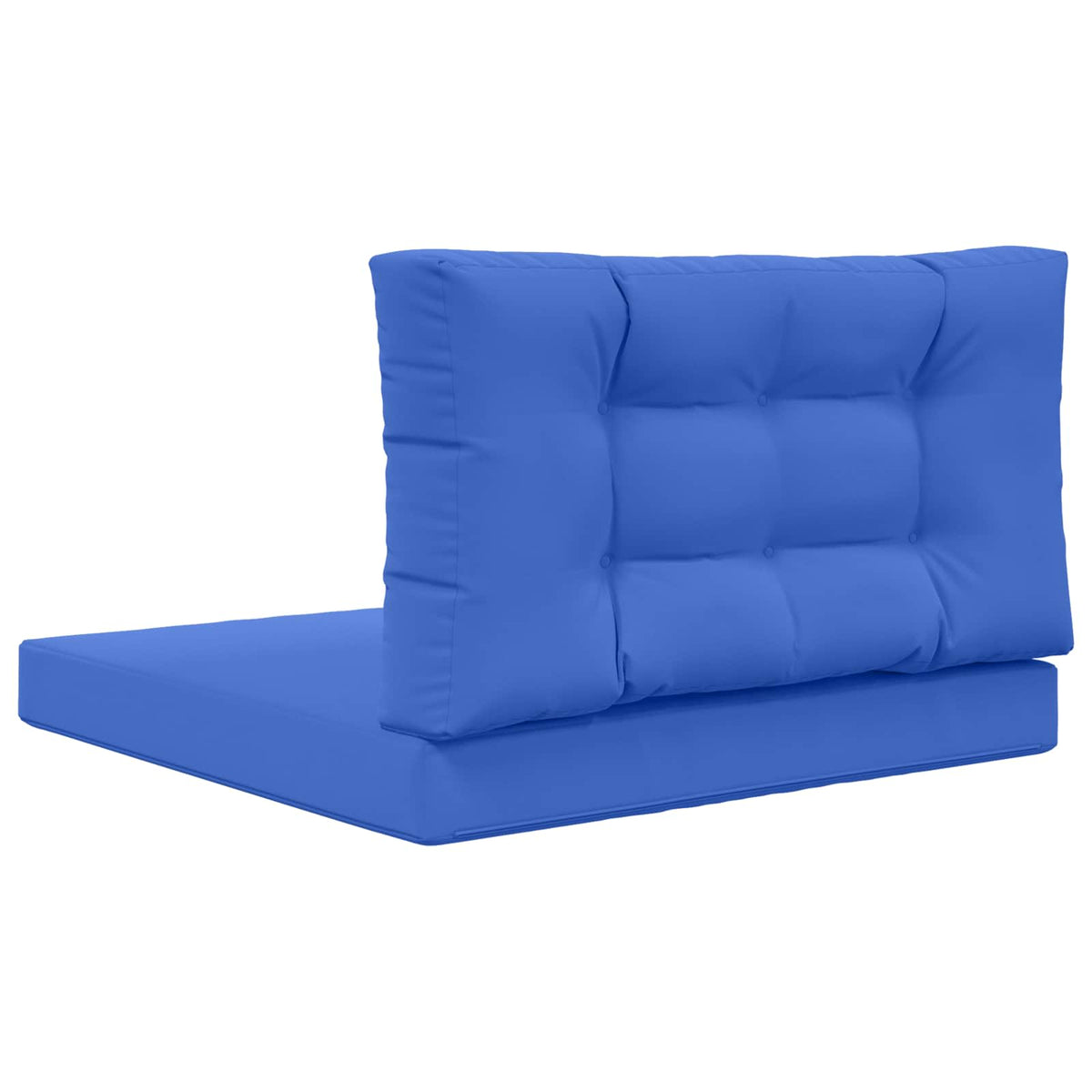 Udendørs Sofa Pude Polyester Kongelig blå 80 x 80 cm