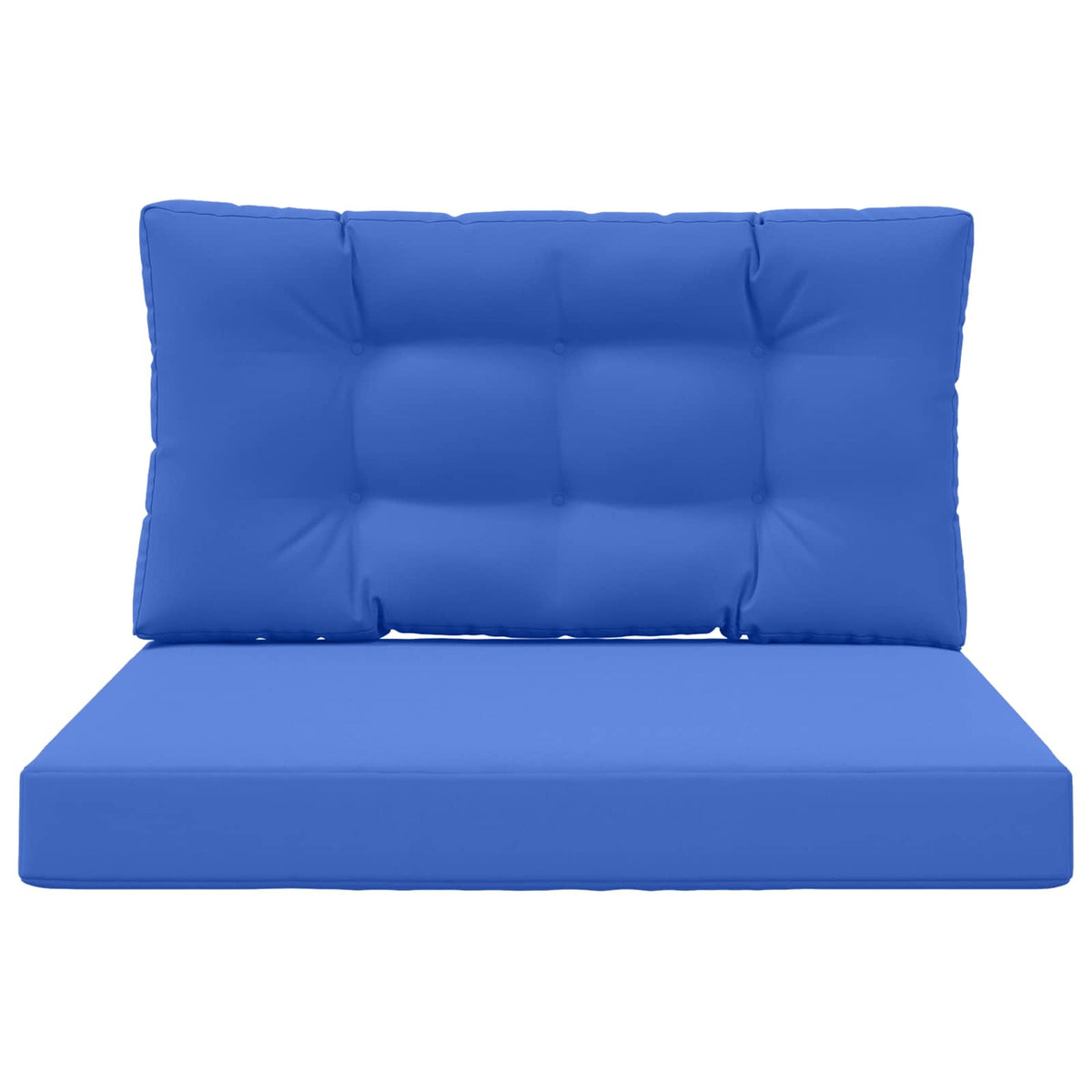 Udendørs Sofa Pude Polyester Kongelig blå 80 x 80 cm