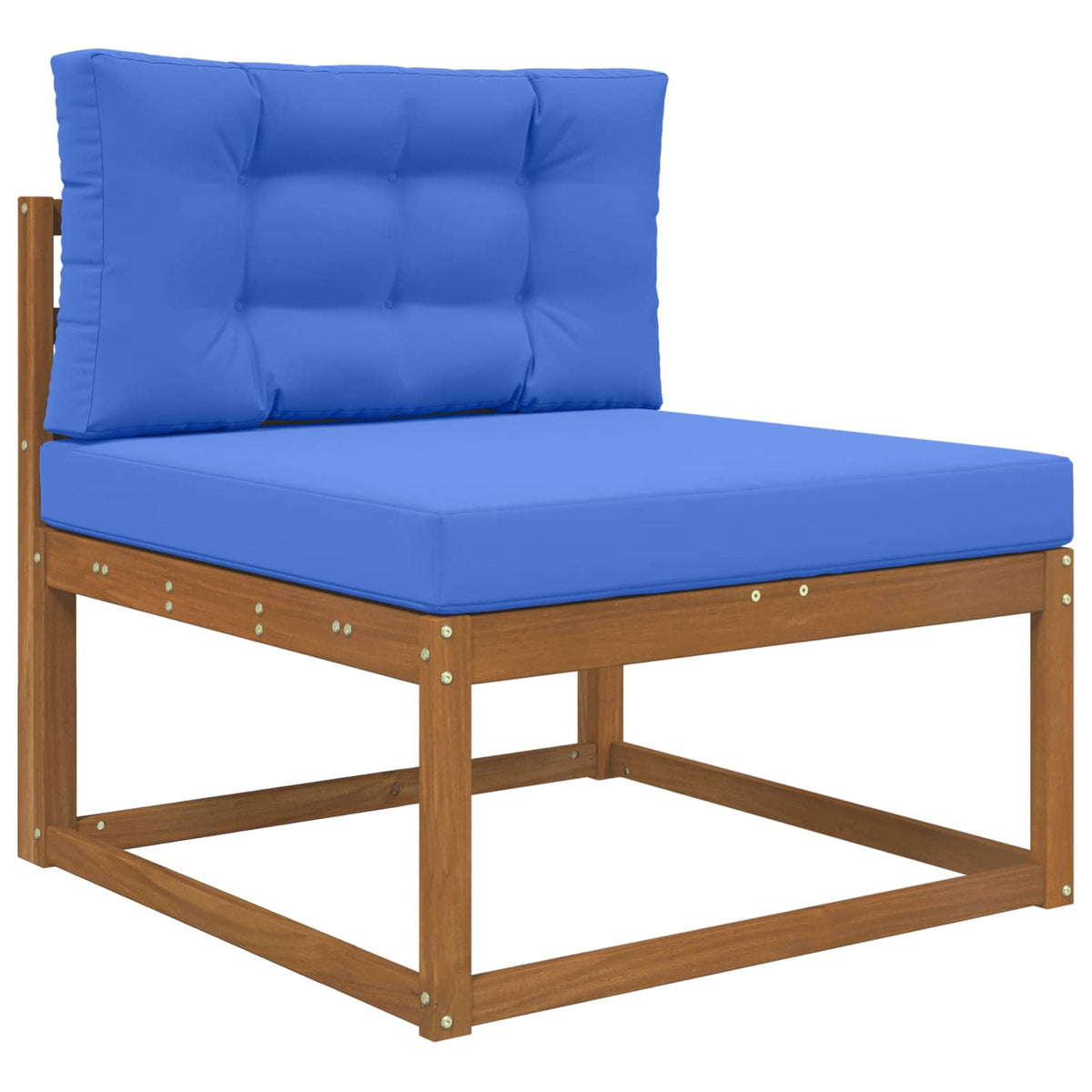 Udendørs Sofa Pude Polyester Kongelig blå 80 x 80 cm