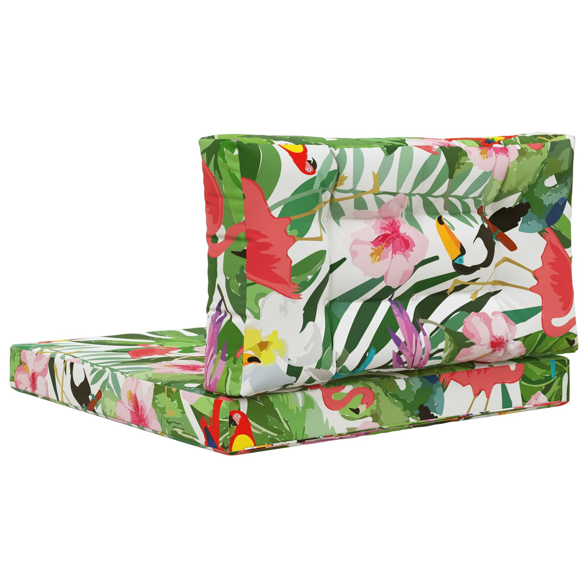Udendørs Sofa Pude Polyester farverig 80 x 80 cm