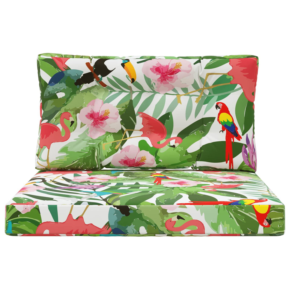 Udendørs Sofa Pude Polyester farverig 80 x 80 cm