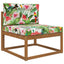 Udendørs Sofa Pude Polyester farverig 80 x 80 cm