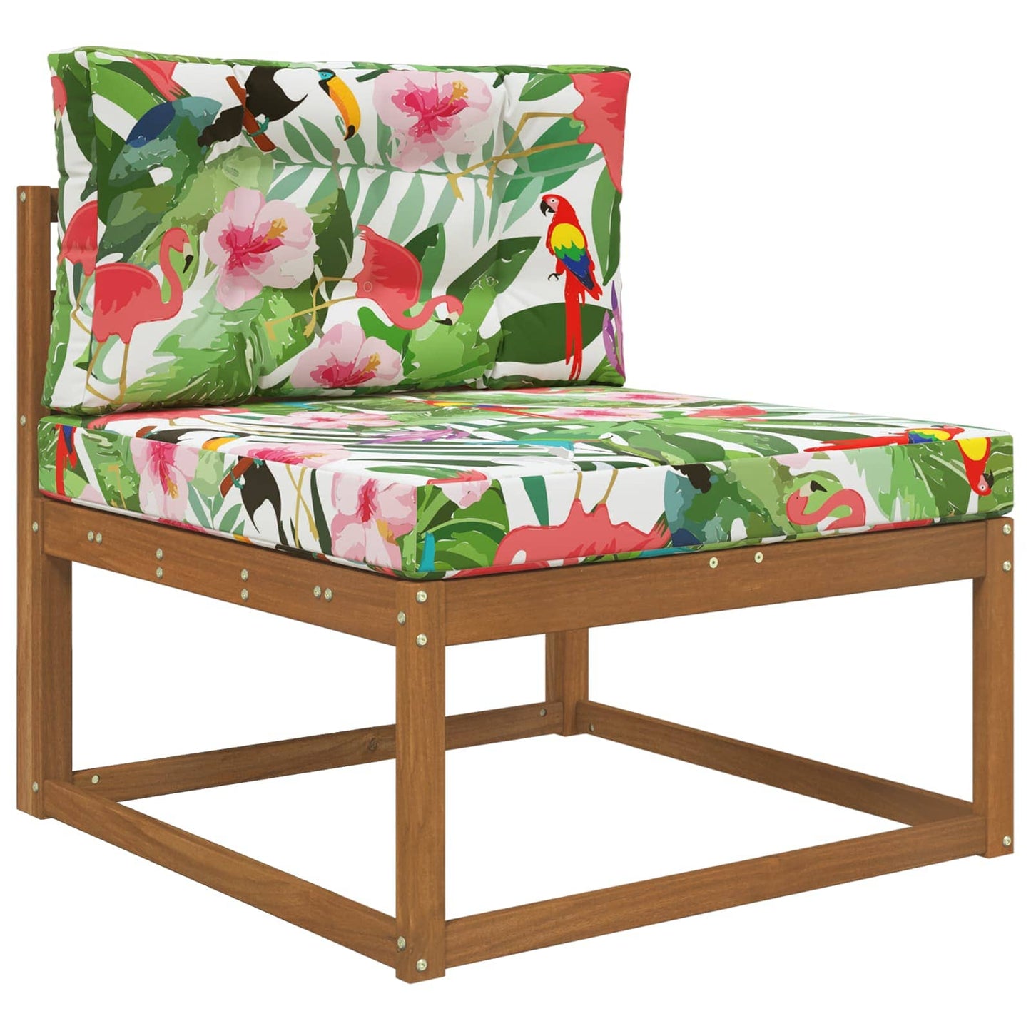 Udendørs Sofa Pude Polyester farverig 80 x 80 cm