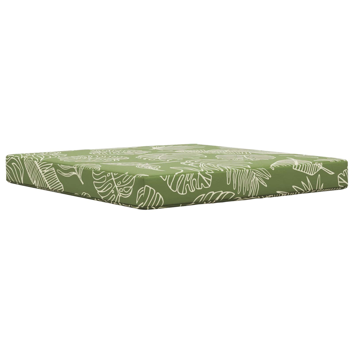 Udendørs Sofa Pude Polyester Bladdesign 80 x 80 cm Bladdesign