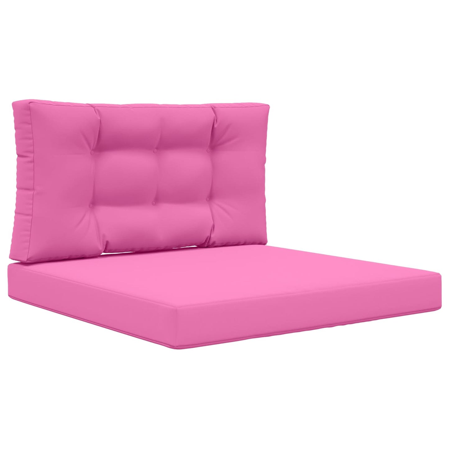 Udendørs Sofa Pude Polyester Lyserød 80 x 80 cm