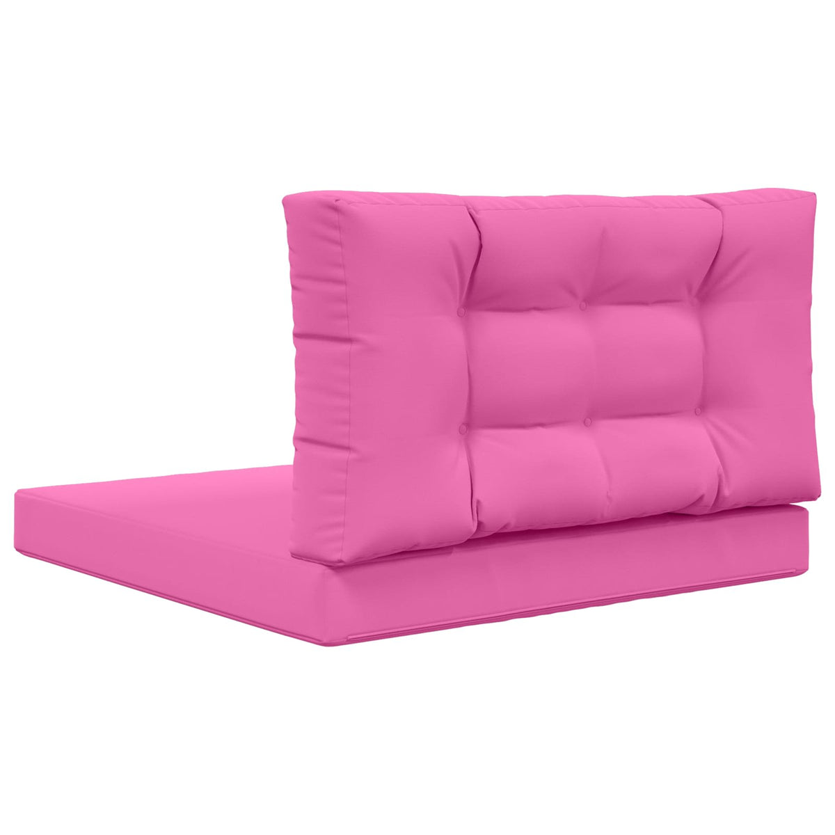 Udendørs Sofa Pude Polyester Lyserød 80 x 80 cm