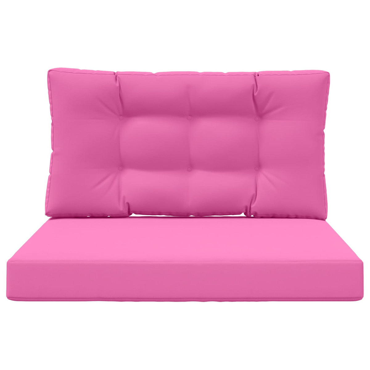 Udendørs Sofa Pude Polyester Lyserød 80 x 80 cm