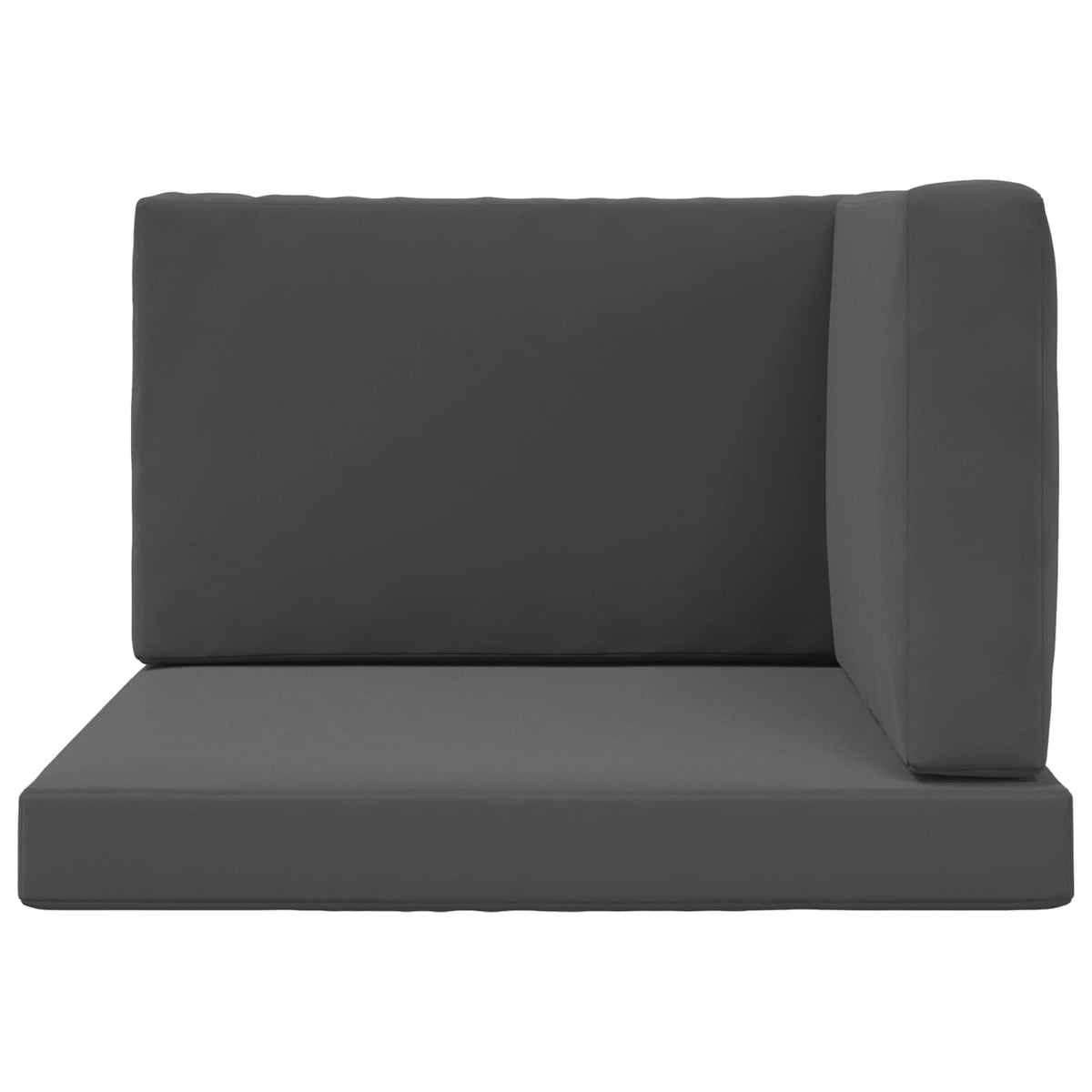 Udendørs Sofa Pude Polyester Antracit 80 x 80 cm