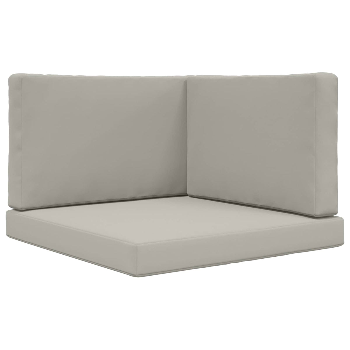 Udendørs Sofa Pude Polyester Grå 80 x 80 cm