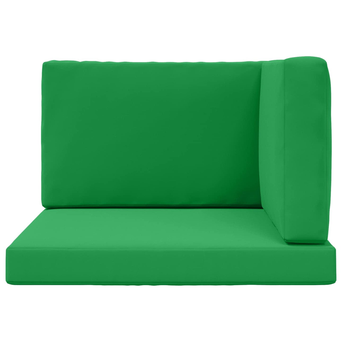 Udendørs Sofa Pude Polyester Grøn 80 x 80 cm