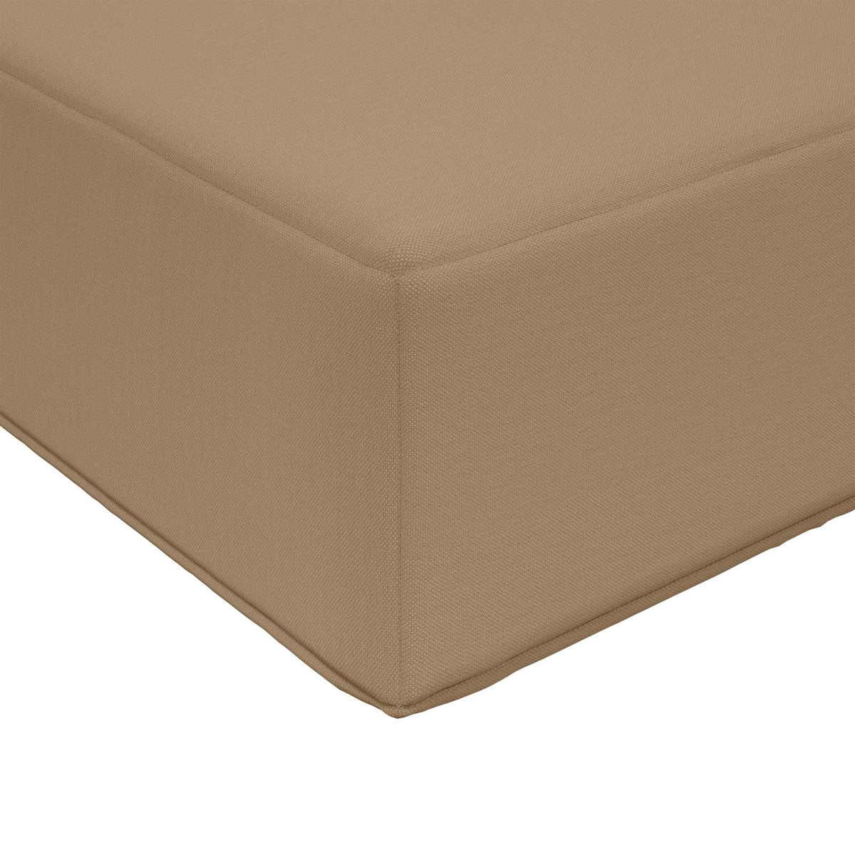 Udendørs Sofa Pude Polyester Gråbrun 80 x 80 cm