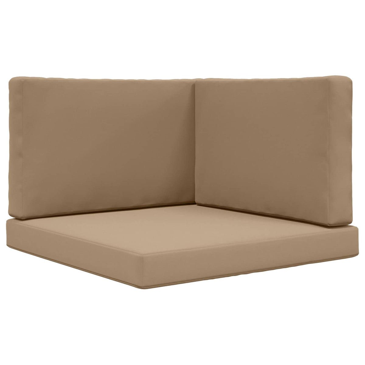 Udendørs Sofa Pude Polyester Gråbrun 80 x 80 cm