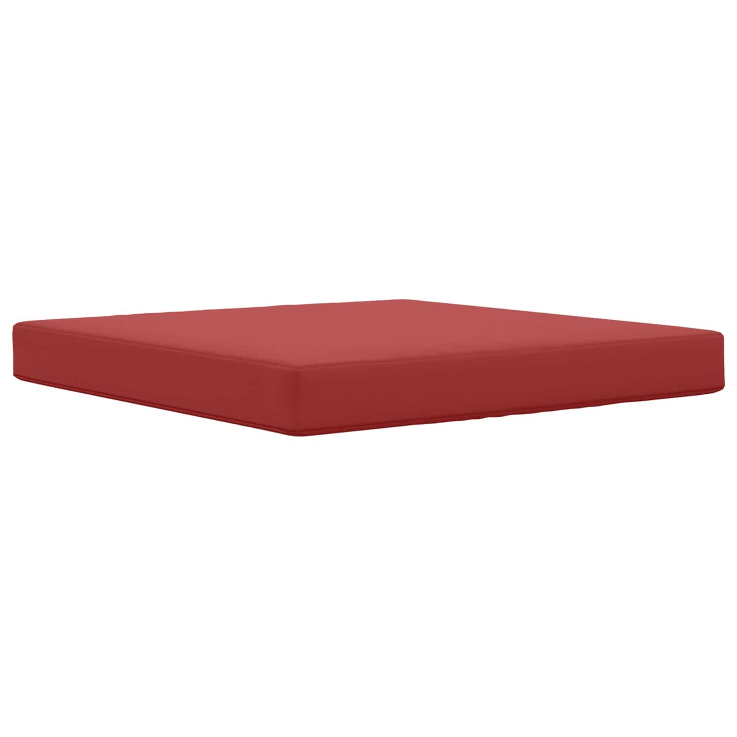 Udendørs Sofa Pude Polyester Vinrød 80 x 80 cm