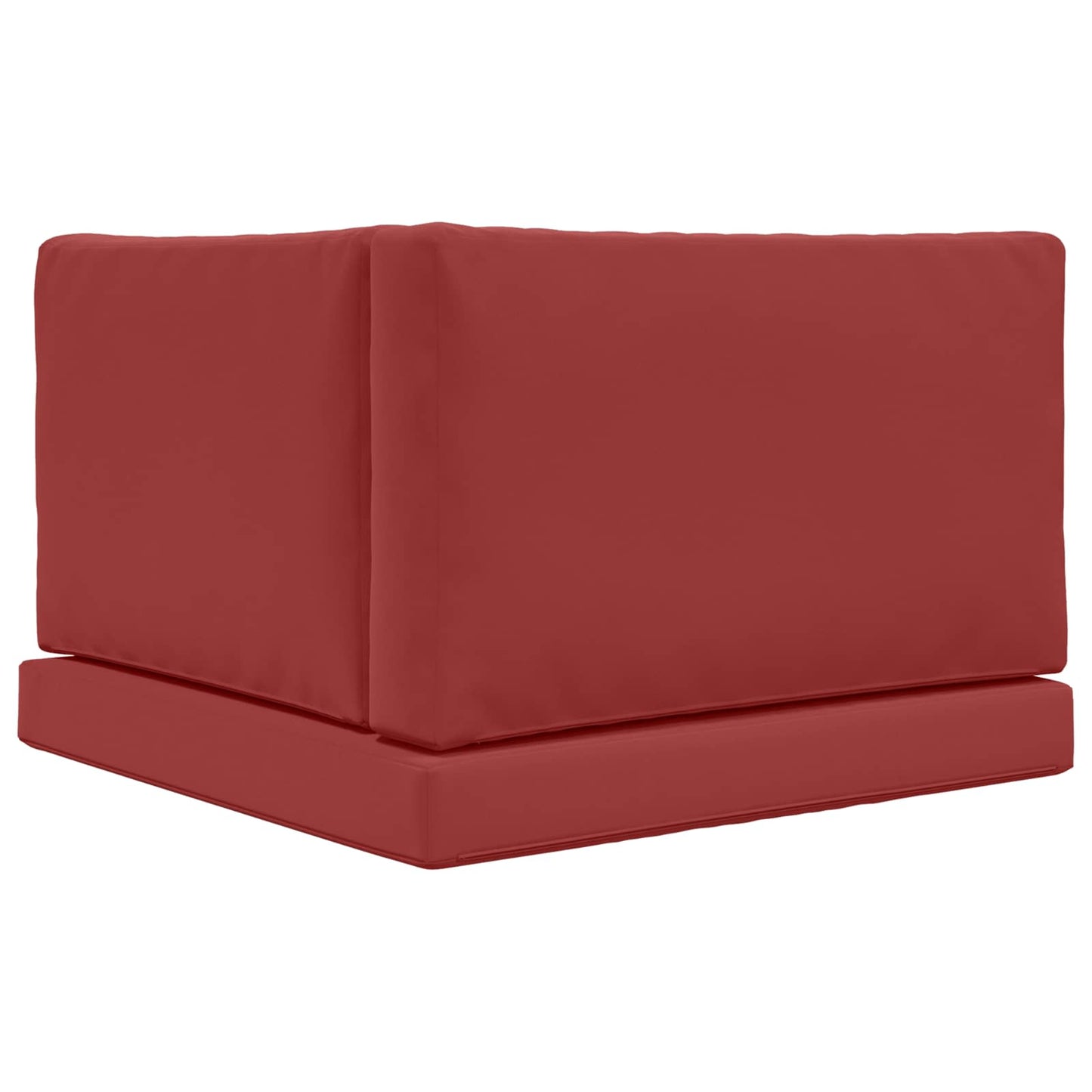 Udendørs Sofa Pude Polyester Vinrød 80 x 80 cm