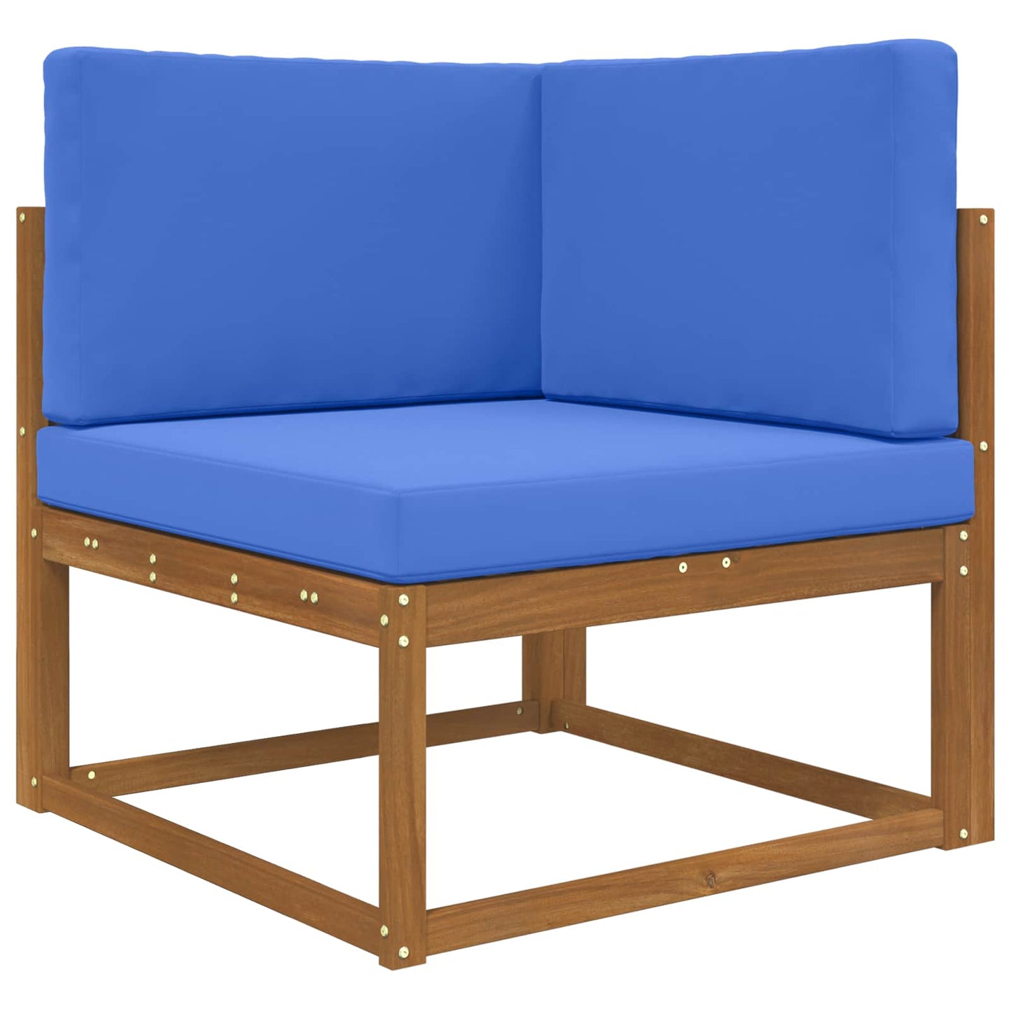Udendørs Sofa Pude Polyester Kongelig blå 80 x 80 cm
