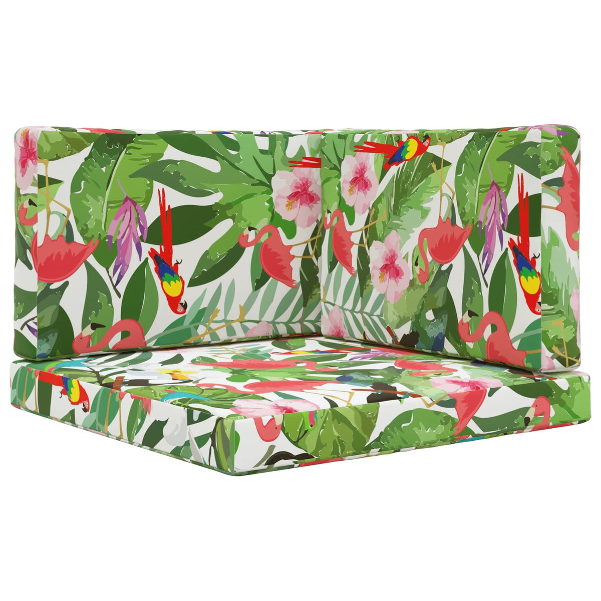 Udendørs Sofa Pude Polyester farverig 80 x 80 cm