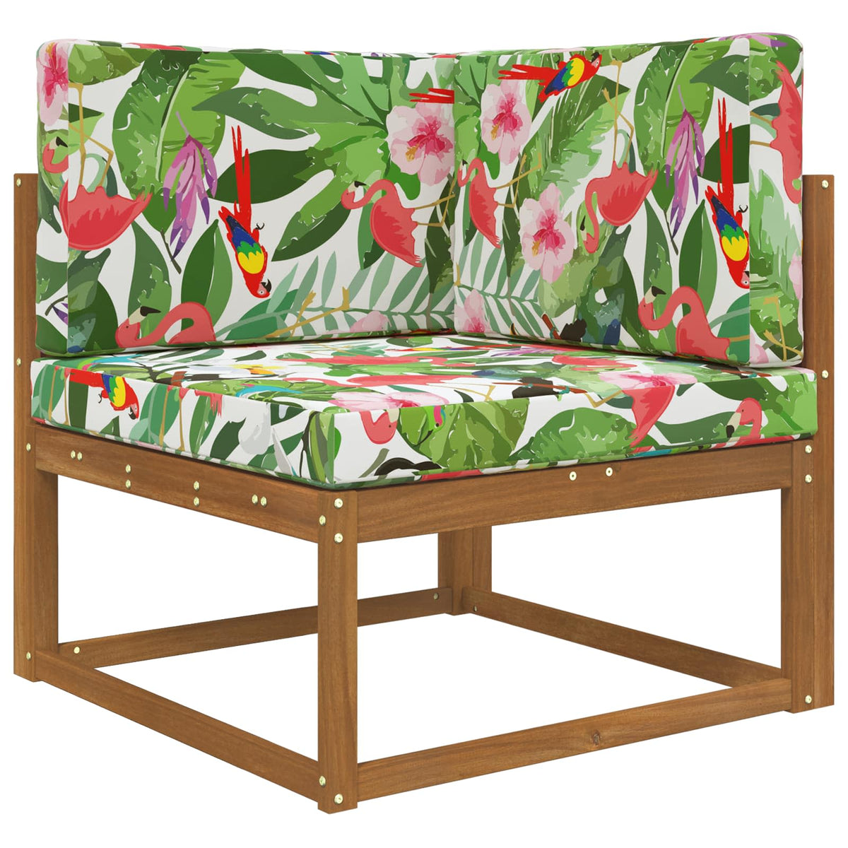 Udendørs Sofa Pude Polyester farverig 80 x 80 cm
