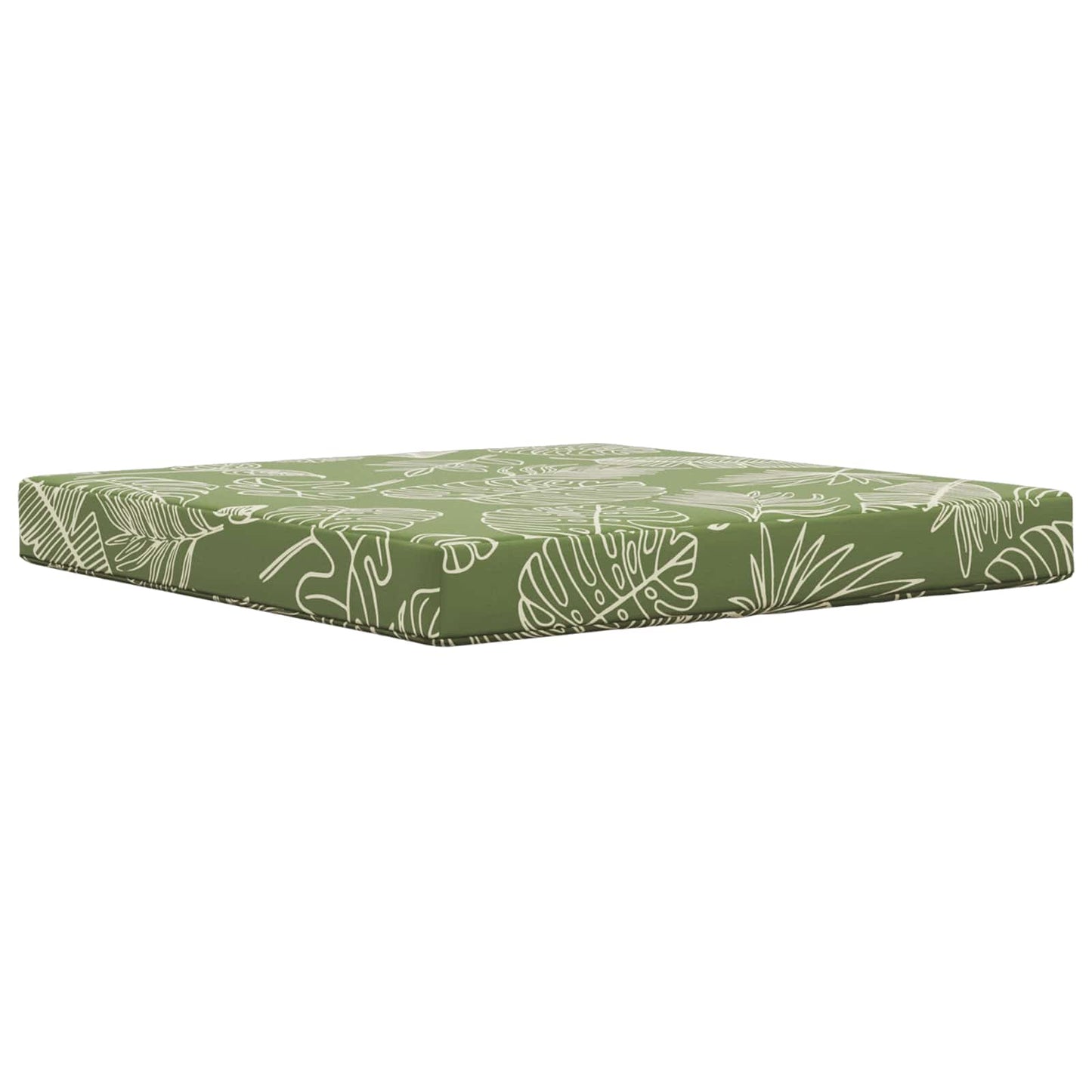 Udendørs Sofa Pude Polyester Bladdesign 80 x 80 cm Bladdesign