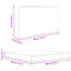 Udendørs Sofa Pude Polyester Bladdesign 80 x 80 cm Bladdesign
