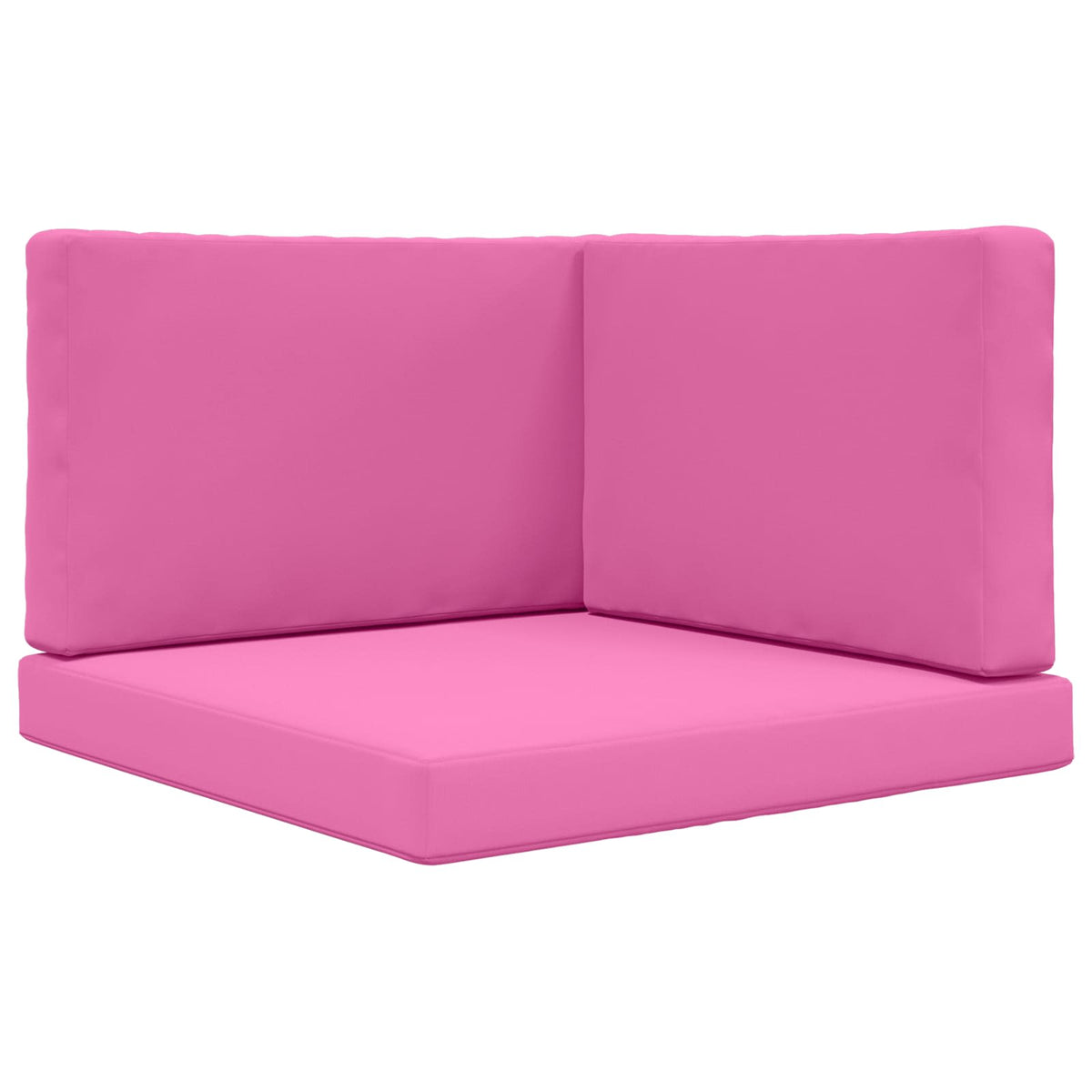 Udendørs Sofa Pude Polyester Lyserød 80 x 80 cm